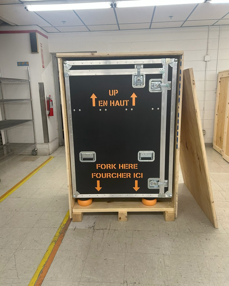 Mil-Spec packaging and crating operations
